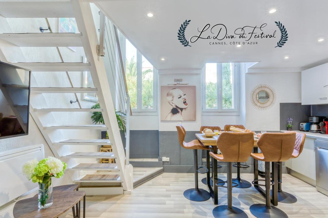 La Diva Du Festival - 10 Mn Palais&plages - Cosy&calme - Clim - Wifi Cannes