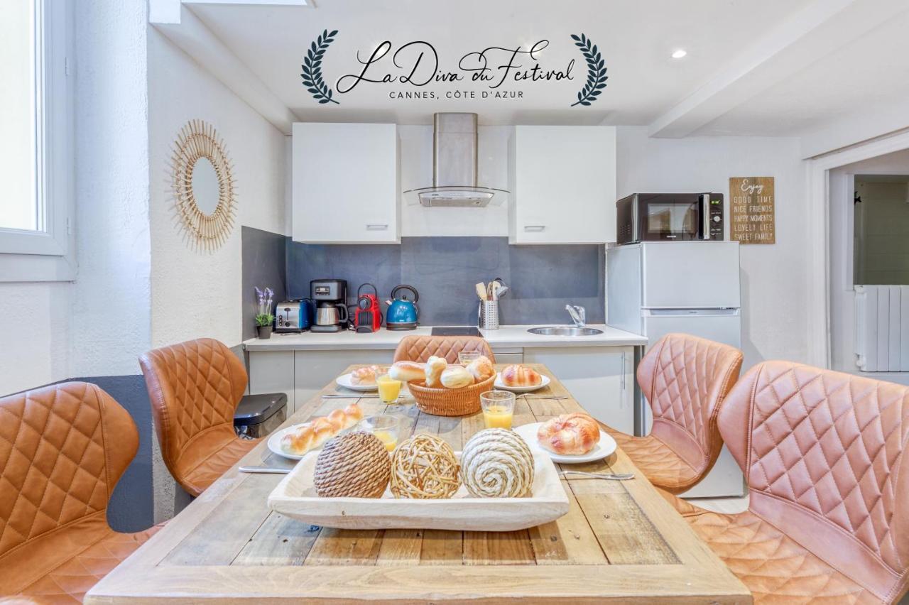 Appartement La Diva Du Festival - 10 Mn Palais&plages - Cosy&calme - Clim - Wifi Cannes