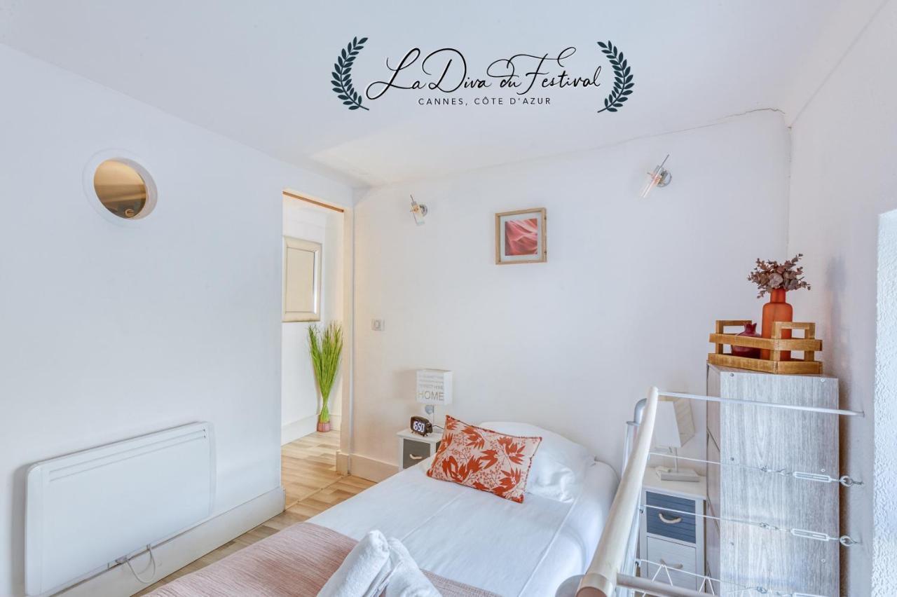 La Diva Du Festival - 10 Mn A Pied Palais & Plages - Cosy & Calme - Clim - Wifi Apartment *
